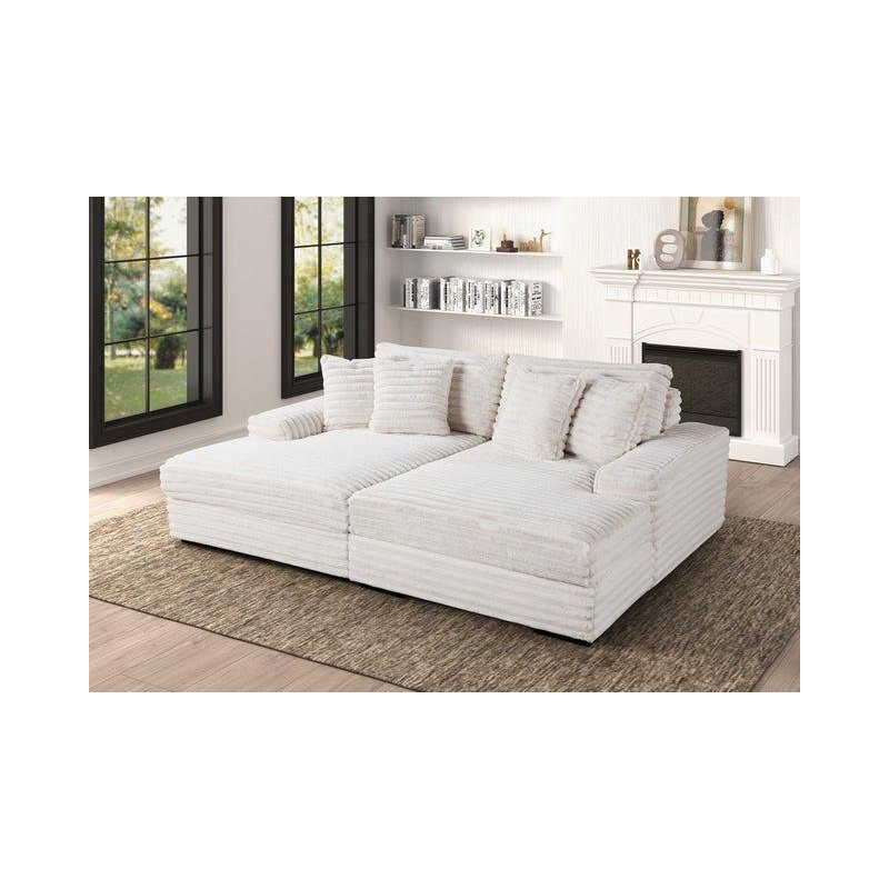 Chaise longue rembourrée Panelo