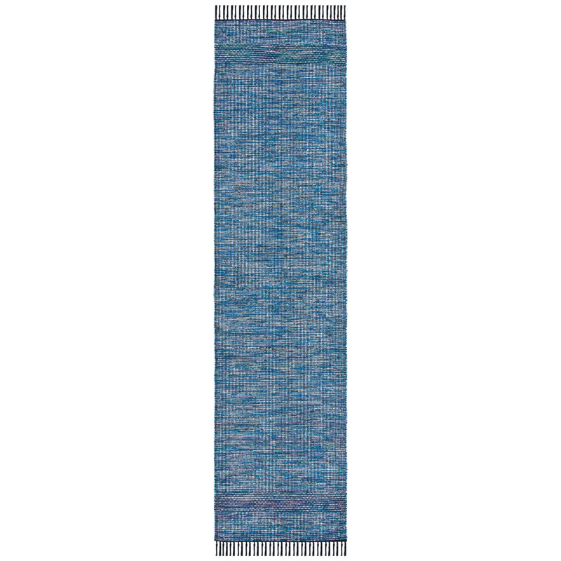 Tapis en coton tissé à la main Montauk, Tapis de couloir 2 pi 3 po x 9 pi