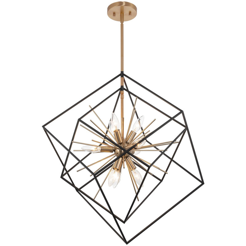 Oulu 9 - Light Dimmable Geometric Chandelier