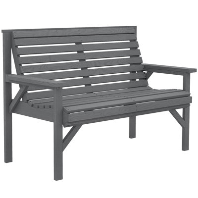 Wood Outdoor Bench
