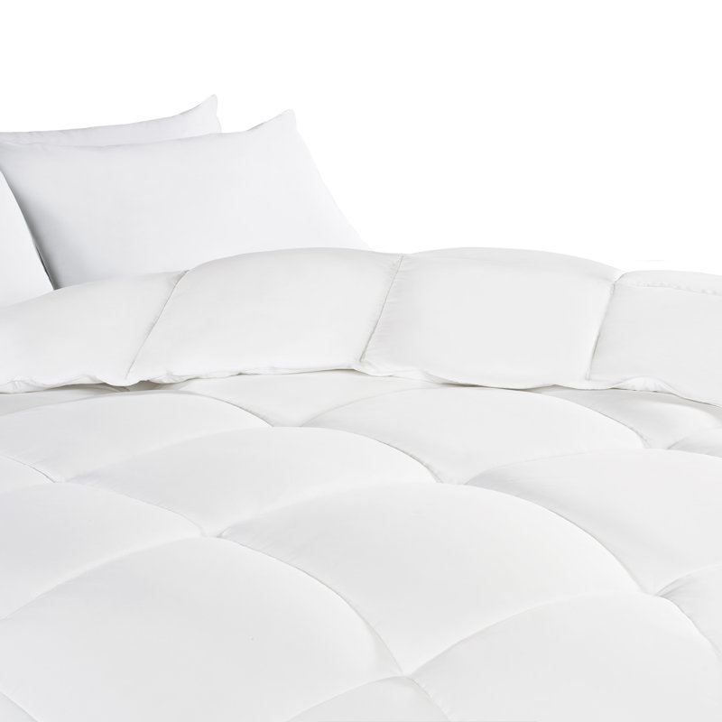 All Season Down & Feather Blend Comforter, White, King