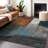 Machine Washable Indoor/Outdoor Chayden ACN1100 Copper Rug-100136632
