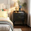 41 cm W Iron Bedside Table