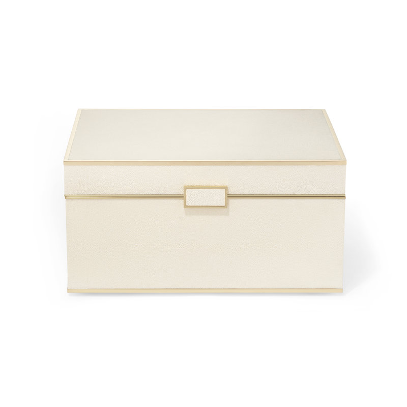 Luxe Leather Jewelry Box