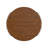 Estie Round Wood Slatted End Table With Open Shelf-227138998