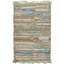 Modern Distressed One-of-a-Kind Rectangle 3'9" x 6' Area Rug