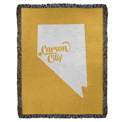 Jeté en coton tissé carson city nevada