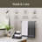 Modern Threads 600 GSM 6-Piece Towel Set with Filgree Jacquard Border-773342161