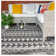 Anzalone Southwestern Hand Woven Indoor / Outdoor Area Rug