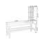 Bureau rectangulaire en bois massif brun-118231085