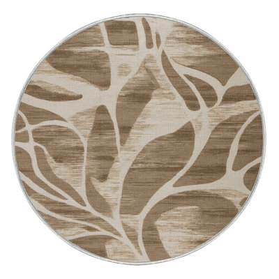 Tapis beige lavable à la machine