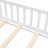 Finka Kids Floor Platforms Bed With Fence and Door-40765865-45026231