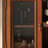 Walnut Retro Solid Mahogany  Accent Cabinet