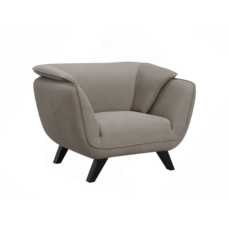 Chaise en lin brun, Lin brun