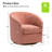 Holden Velvet Swivel Accent Chair-1378053373