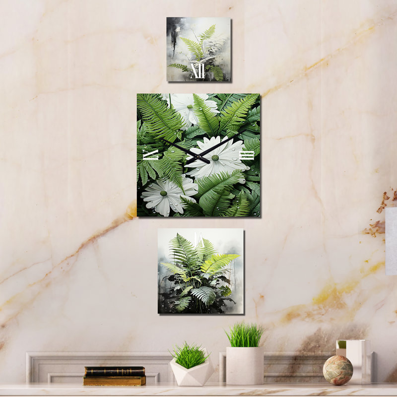Paralimni Metal Wall Clock