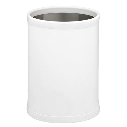 Corbeille pour déchets Haowen, Blanc