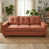 red orange Polyester