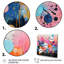 Neon Assemblage I - Abstract Collages Wall Art Prints-916040080-916040081
