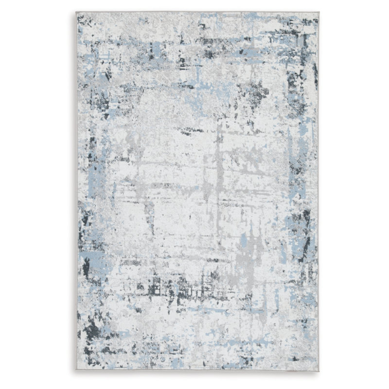 Emertonly Washable Rug, Rectangle 5' x 7'