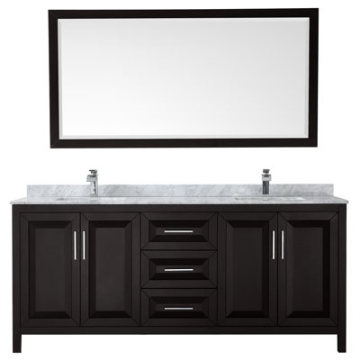 Daria 80'' W Double Vanity