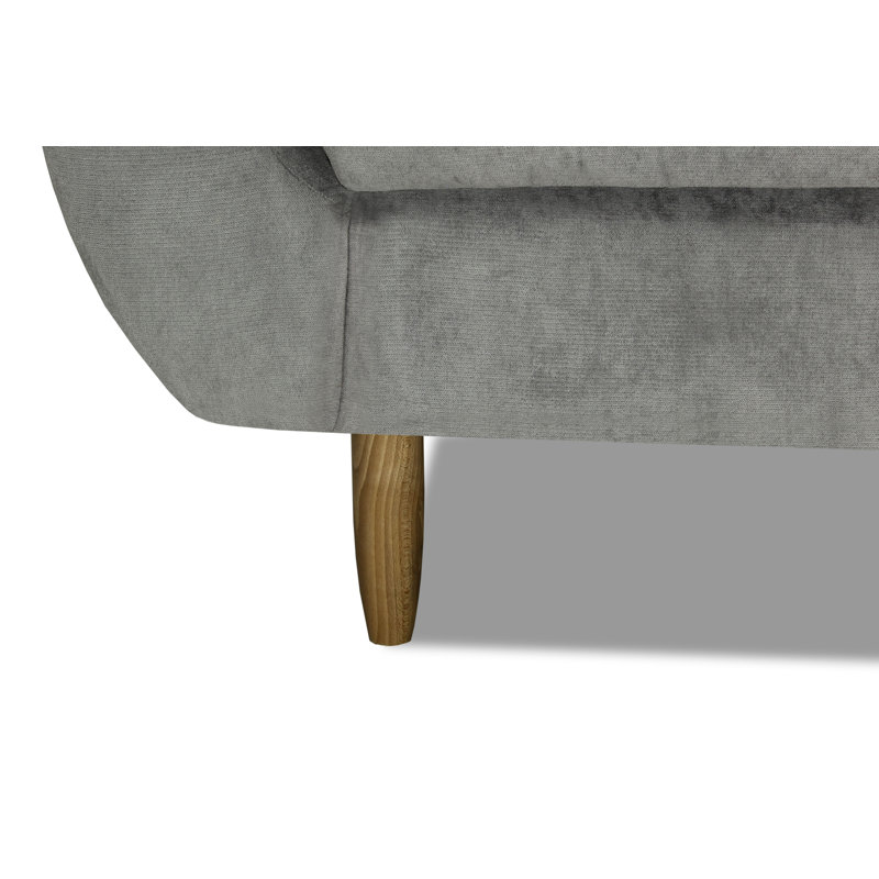 Cabrales Upholstered Armchair, Grey