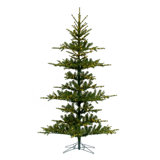 7.5' H Lighted Artificial Pine Christmas Tree