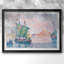 Venise, le nuage rose - Paul Signac - reproduction d'art avec passe-partout et verre - 1909-680789078-680789101-680789083