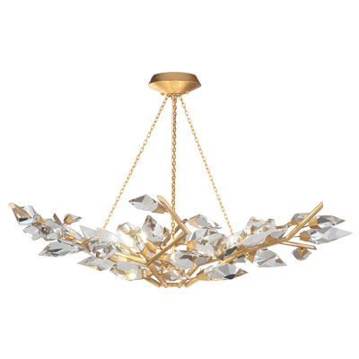 Foret 6 - Light Geometric Chandelier