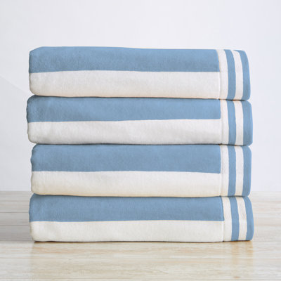 100% Cotton Cabana Stripe Beach Towels