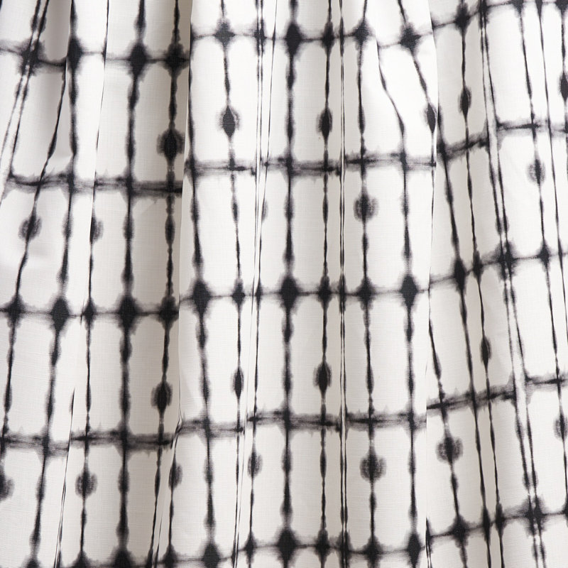 Schumacher x Victor Glemaud Julie Fabric, Black