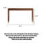 Bureau en bois massif clair et luxueux-413715559