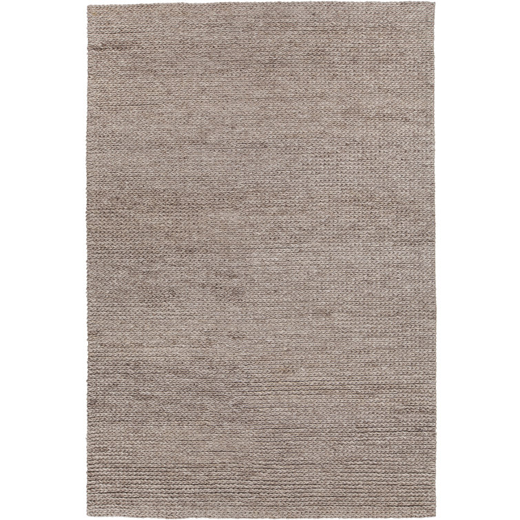 Chloe Wool Area Rug in Brown