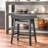 Amberlynn Upholstered Counter Stool with Solid Wood Frame-872045878