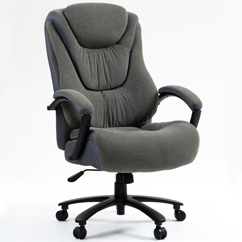 Chaise de bureau en coton Skin, Grey