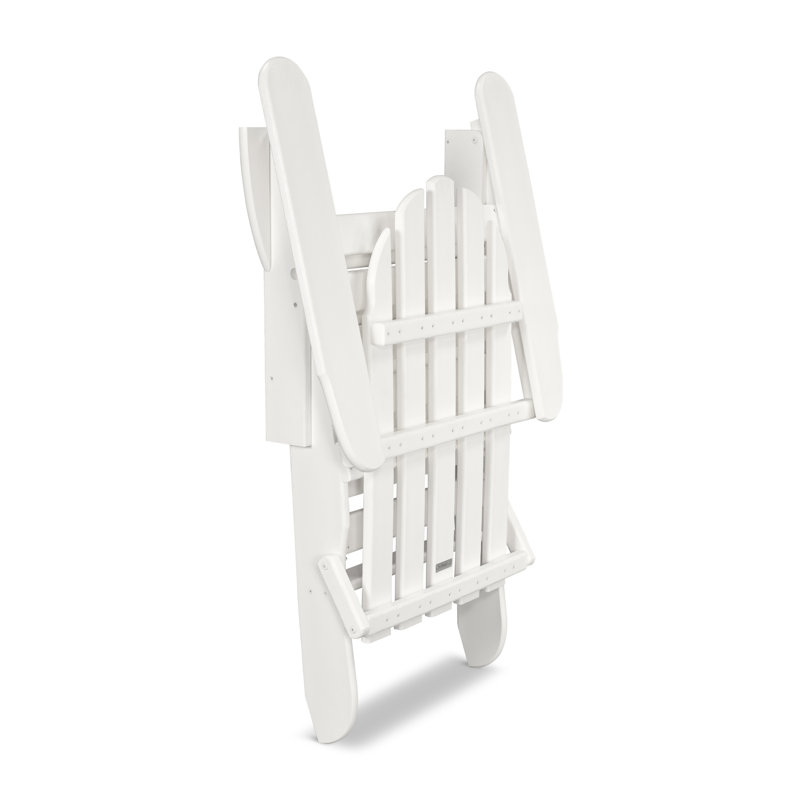 Chaise Adirondack d'extérieur en PEHD Classics, Blanc