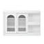 Buffet rotatif à 360 ° avec armoire de rangement en verre Horizon-92889956-92889959