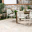 Ensemble de 4 chaises de patio moderne-1411009587
