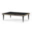 Table basse La Francaise - glace noire