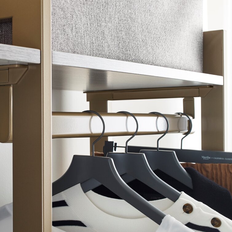 Martha Stewart Everyday 7ft Closet Hanging & Storage System – California  Closets