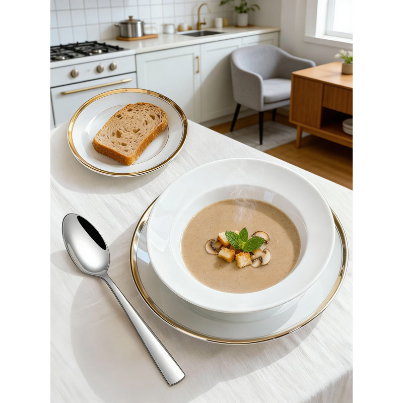 Ensemble de couverts 40 pièces en acier inoxydable pour 8 personnes, ensemble de couverts polis miroir avec couteaux de table, fourchettes, cuillères, fourchettes à salade et cuillères à café, allant au lave-vaisselle pour la maison et le restaurant