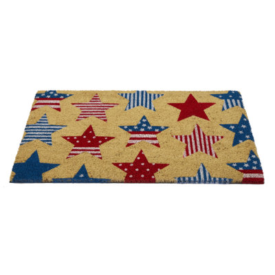 Stars and Stripes Doormat 18x30