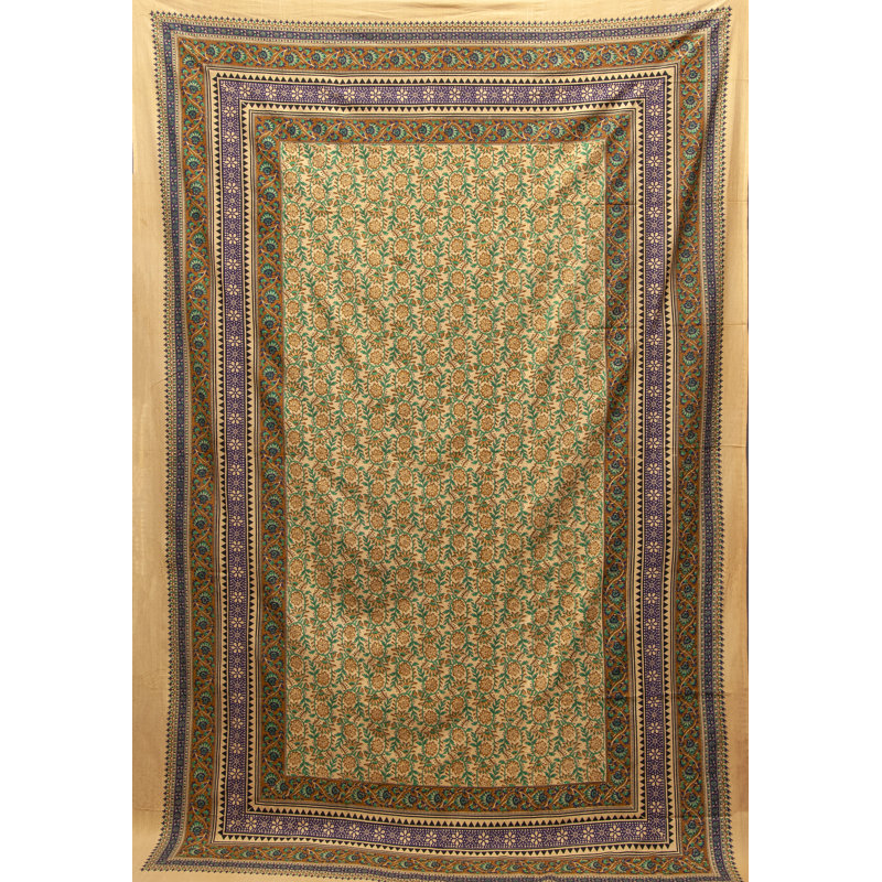 Tapisserie en coton, Vert