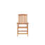 Saguenay Folding Patio Dining Armchair with Cushion