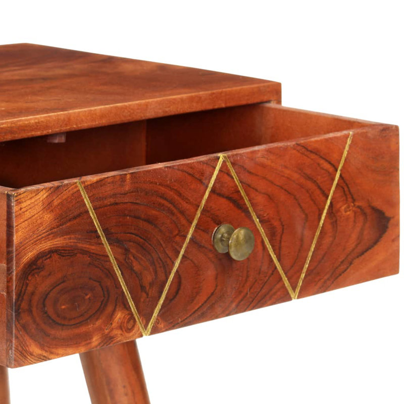 Deserae 90cm Solid Wood Console Table