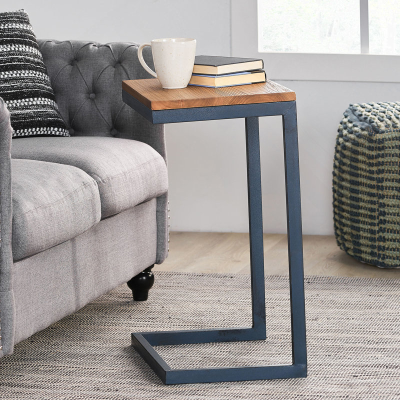 Kendly End Table, 25.50" H x 18.25" W x 12.75" D, Natural