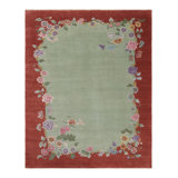 One-of-a-Kind Rectangle: 8'1" X 10'1" Hand Knotted Area Rug