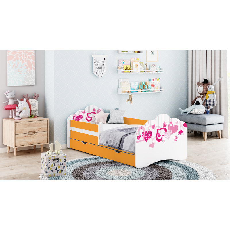 Berau Cabin Bed Themed Beds, Orange