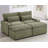 Free-combined Sectional Convertible Sofa Bed Loveseat Sofa-1380552486