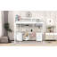 Lit mezzanine avec bureau-291486212